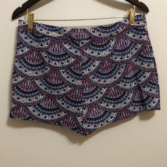 Pink Republic | Boho Print Overlap Skort. L - Picture 2 of 8